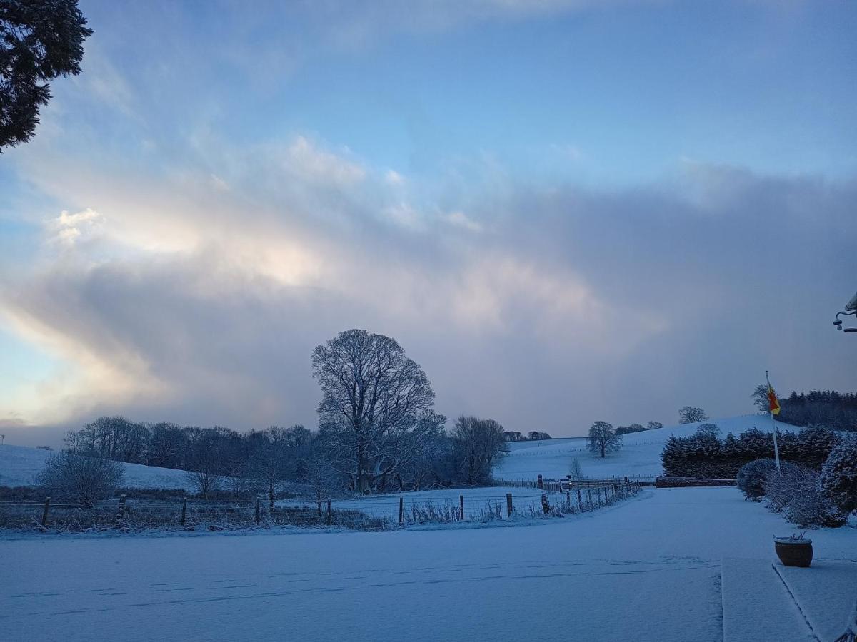 The West Wing At Eriviat Hall Hot Tub Henllan  Bagian luar foto